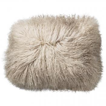 BLOOMINGVILLE Cushion, Nature, Lamb Skin Tibet anian L40 X W30 cm [P]