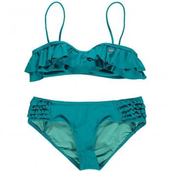 O 'Neill niña Morro Ruffle Bikini Bikinis, niña, Morro ruffle bikini, Capri Breeze, 17 años
