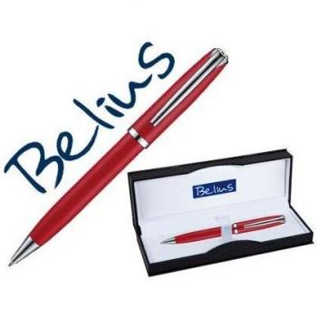 Bolígrafo Belius Vilna Rojo en Estuche