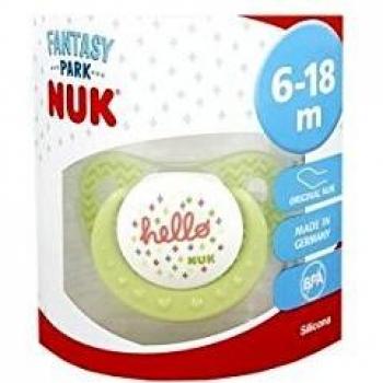 Nuk Fantasy Chupete T2 Silicona 6-18M 1 Unidad