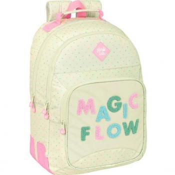 Mochila Doble con Adaptador para Carro Glowlab 'Magic Flow' 32x15x42 cm - Safta