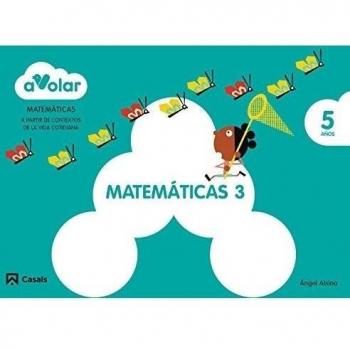 Matemáticas 3. 5 años. ¡A volar! - 9788421855652