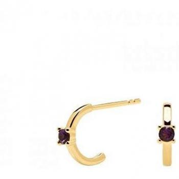 Pendientes LUX P D PAOLA AR01-231-U Mujer plata Baño oro