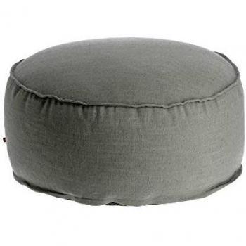 Kave Home - Puf Maelina Ø 70 cm Gris