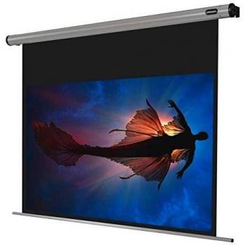 Pantalla de Proyección Eléctrica Celexon 16:9, 200 x 113 cm, Motorizada para Cine en Casa