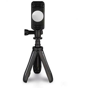 Mini trípode Hama Pocket para smartphone, 20 cm, negro, con altura ajustable de 10 a 20 cm