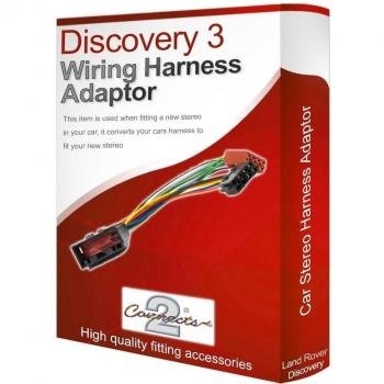 Land Rover Discovery 3 CD radio stereo wiring harness adapter lead ISO converter