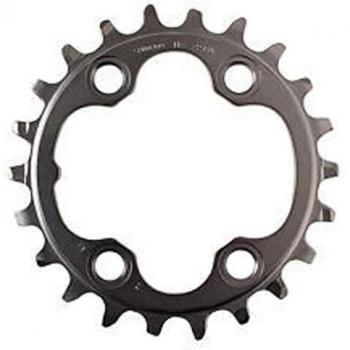 SHIMANO 28D M8000 XT 11V.38/28 Plato, Adultos Unisex, Negro, Talla Única