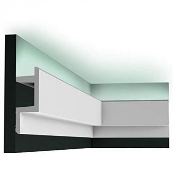 Paquete de 4 metros Perfil moderno para iluminación LED C383 - ORAC