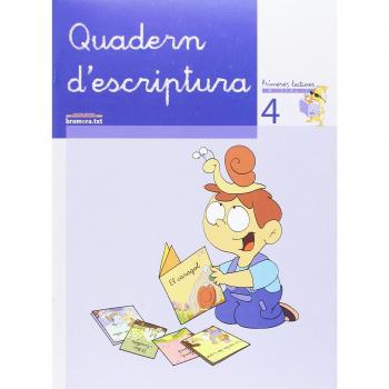 Quadern escriptura 4 - 9788476609774