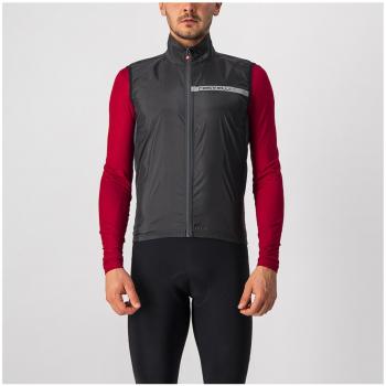 Chaleco cortavientos Castelli Squadra Stretch Negro para hombre - S