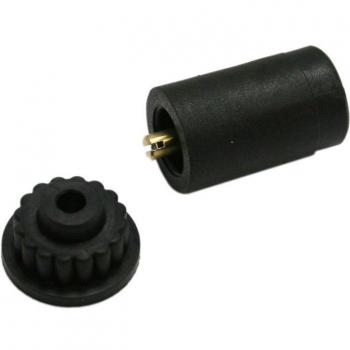Airace - Juego de recambio para minibomba de aire Clever Valve, color negro