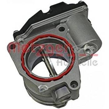 Cuerpo de mariposa METZGER 0892085 para Audi, Seat, Skoda y VW - Drosselklappenstutzen Ø47mm