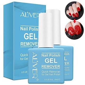Removedor De Esmalte De UñAs De Gel, 2 Unidades, Quita El Esmalte De UñAs De Gel, Retira En 3 A 6 Minutos, Elimina Las UñAs De Gel De Remojo, Protege Las UñAs