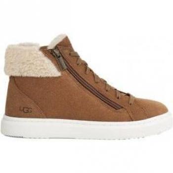 Botines de mujer UGG Alameda Mid Zip en color marrón
