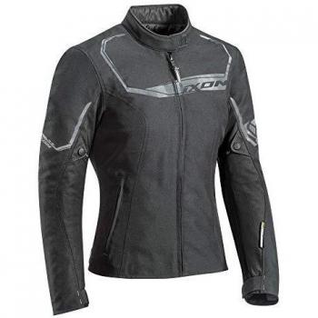 Ixon Chaqueta moto Challenge Lady Negro, Negro, S