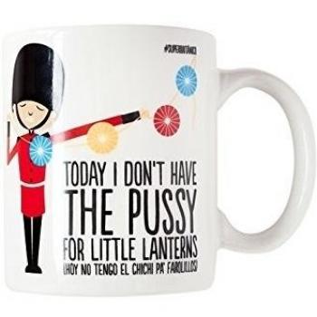 Planeta Gifts Pussy - Taza para el desayuno, diseño de Superbritánico