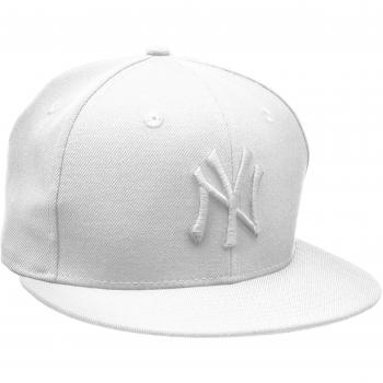 New Era MLB Basic NY Yankees 59 Fifty Fitted - Gorra para hombres, color blanco
