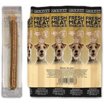 Arquivet Fresh meat dog snacks 8 sticksde pato individual pack - 88 gr