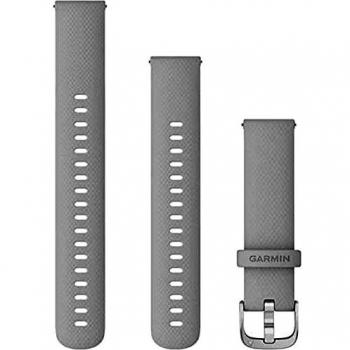 Correa de Silicona Garmin Quick Release 18mm Gris Claro para Smartwatches