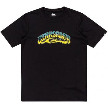 Quiksilver - Camiseta Negra para Niño - Bubble Arch