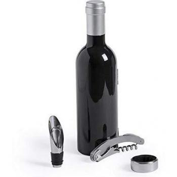 Bigbuy Sommelier S1412318 Set de Vino 145840, 3 Piezas
