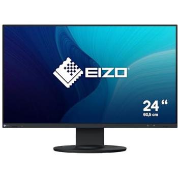 Monitor EIZO FlexScan EV2400R-BK 23.8 Full HD IPS 1920x1080 100Hz Negro con Hub USB y Altura Ajustable