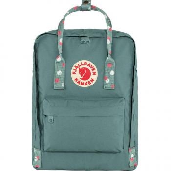 Mochila Fjällräven Kånken 16L Turquesa con capacidad de 16 litros, material de vinylon F resistente al agua, diseño clásico y minimalista, correas ajustables y respaldo acolchado