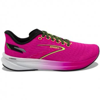 Brooks Hyperion 2 Competition Running Shoe Women - Pink Glo/Green/Black - Size: 9 Narrow (1203961B661.090)