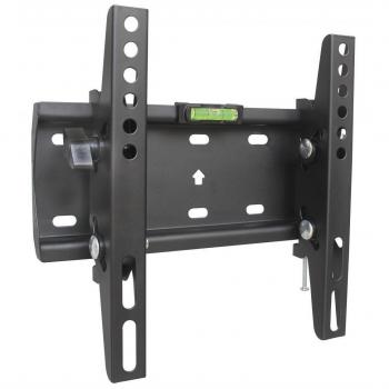 Lauson Soporte de Pared inclinable para Pantallas TV/LCD de 17-37, Carga hasta 15 Kg, VESA 200 x 200 mm, Negro