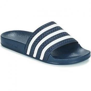 Chanclas Adidas Originals Casual Adilette para hombre en color verde, sandalias y flip-flops, talla 46, material malla/sintético
