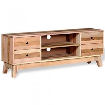 Reclaimed Solid Wood TV Cabinet