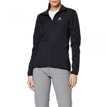 Odlo Jacket Millennium S-Thermic Element Chaqueta, Mujer, Negro, Extra-Large