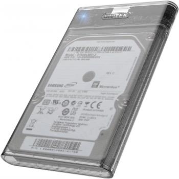 Caja Externa Unitek S1103A Transparente 2.5