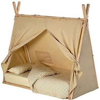 Kave Home - Cubierta 100% algodón para Cama Tipi Maralis 70 x 140 cm