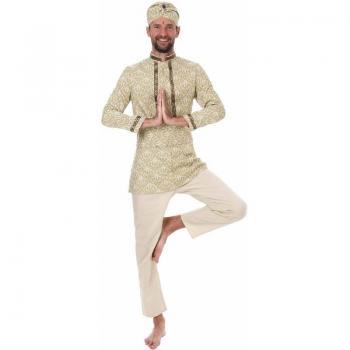 Partilandia Disfraz de Hindú Bollywood con Turbante para hombre