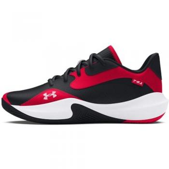 Zapatillas de Baloncesto Under Armour Lockdown 7 Low Rojas para Hombre