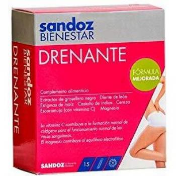 Sandoz Wellbeing Draining 15 Ampoules