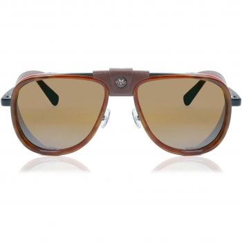 Vuarnet VL2111 Polarized Tortoiseshell Men's Sunglasses 56mm