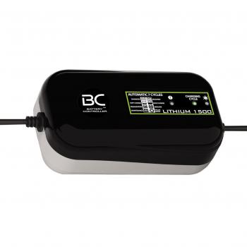 BC Battery Controller Cargador de batería con 2 programas de carga para Lead-Acid y baterías de litio, 8 etapas, 12 V, 1.5 A
