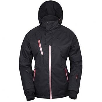 Mountain Warehouse Chaqueta de esquí extremo Valais para mujer Negro 42
