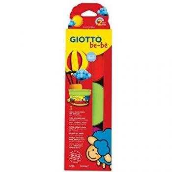 Giotto Be-Bè Pasta Para Jugar 100 G. Estuche 3 Uds.