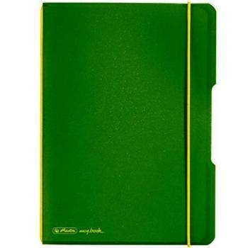Pelikan 11361540 - Carpeta con libreta con hojas cuadriculadas, color verde