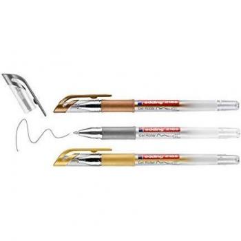 Gel edding Rollerball edding 2185 Crystal rodillos gel jalea, 0,7 mm por,