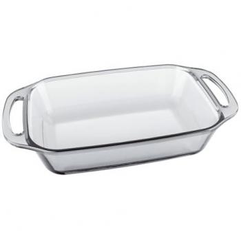 Cacerolas y Fuentes de Vidrio Resistente 1.9L-4.2L, Aptas para Horno, Microondas y Lavavajillas con Asas
