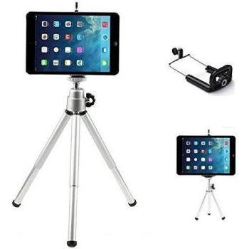 Extensible Trípode Monopie Montaje sostenedor soporte para ipad mini 4/iPad mini 3 2 1-plata