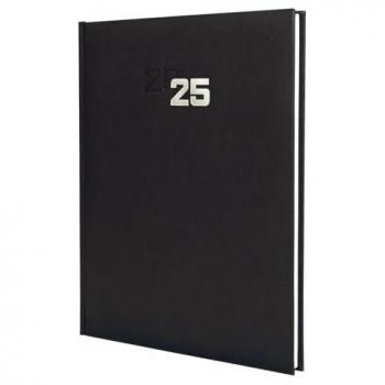 Agenda Finocam Dynamic Milano Y12 2025 Negro 21 x 27 cm Semana Vista Vertical Multilingüe
