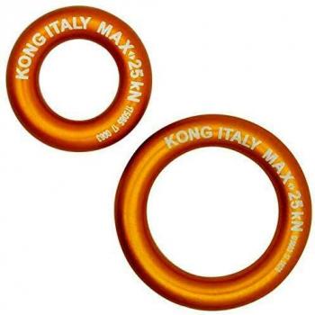Desconocido Kong Ana 02-aro Aluminio d.4 Mosquetón, Adultos Unisex, Naranja