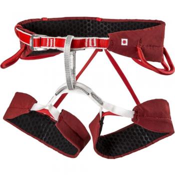 Arnés Ocun Flit - Ligero y Transpirable para Escaladores Avanzados Color Vino-Merlot, Talla M