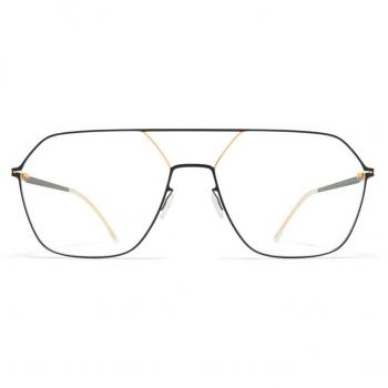 Mykita Jelva 167 Armazones para Hombre Dorados con lentes recetados de 57 mm